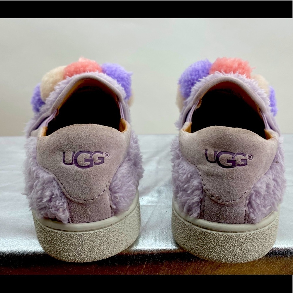 UGG Lavender Pom‎ shoes new size 6 pageant